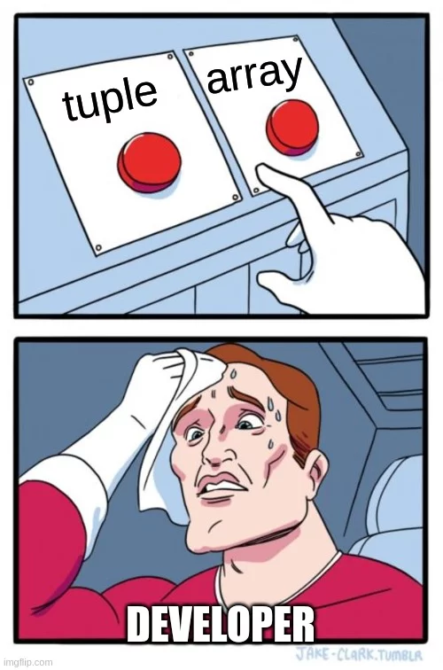 tuple vs array