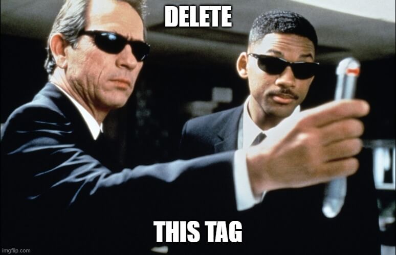 remove git tag from remote