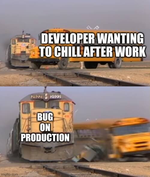 bug on production