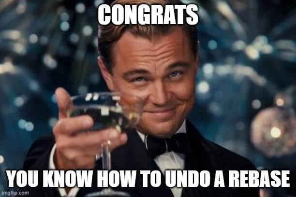 git undo rebase