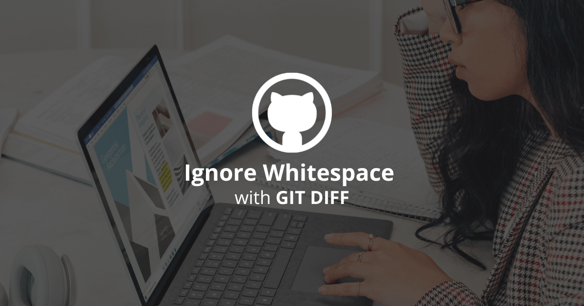 git diff ignore whitespace