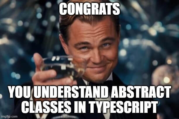 typescript abstract class