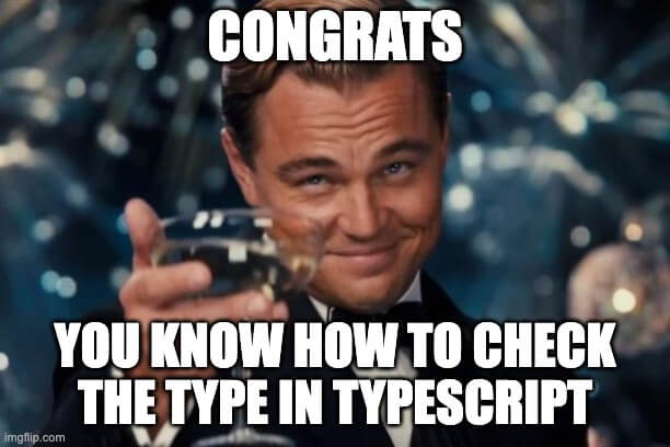 typescript check type