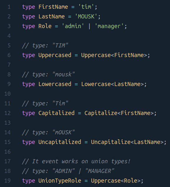 typescript utility type